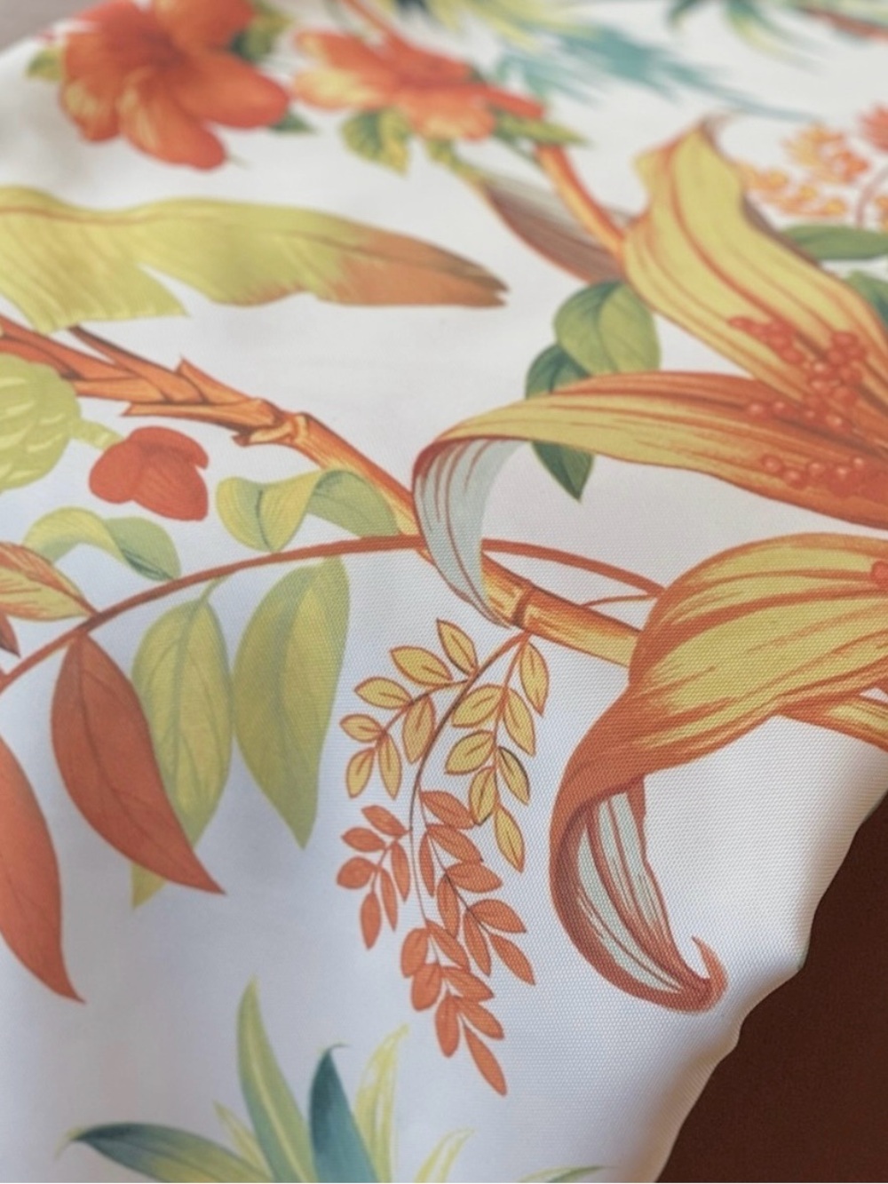 Tommy Bahama “Tortuga” Tropical Botanical Indoor/Outdoor Oblong Tablecloth NWT! - Picture 7 of 8